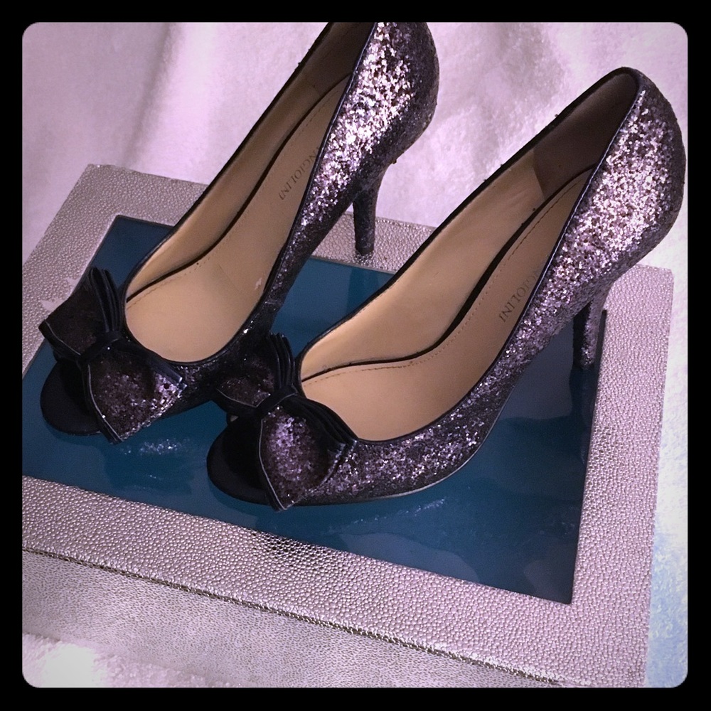 Evening blue shoes!!